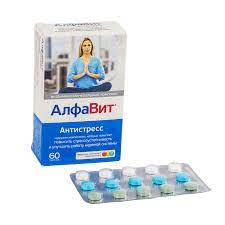 Алфавит антистресс №60 шахмал Ази фарма