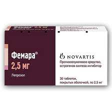 Фемара 2.5мг №30 бүрхүүлтэй шахмал Novartis
