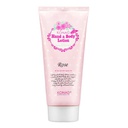 Konad Бие гарын сарнайтай тос 180мл /Soft Hand & Body Lotion - Rose/