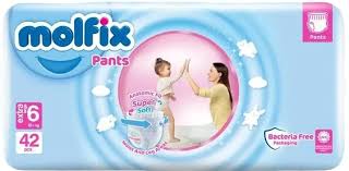 Живх Molfix өмсдөг 6 15кг №38 Бишрэлт